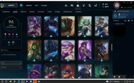Conta Lol 96 skins e alguns RPs