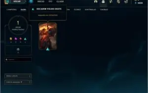 Conta Diamante 3 com 61% de winrate, 25 champs 1 skin