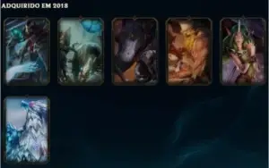 Conta league of legends barato para sair logo com 58 Camp