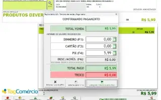 Sistema PDV Frente de Caixa para Lojas e Assistência Técnica