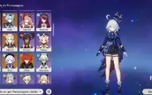 Conta Genshin Eula Kazuha Albedo Ganyu Yoimiya Alhaitham Etc