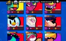 Conta de Brawl Stars com mais de 16000 troféus