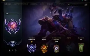 CONTA DIAMANTE (D3), NÍVEL 198, 133 CAMPEÕES, 102 SKINS
