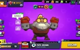 BrawlStars 35 skins 41 brawlers 71 stars e +de 50 acessórios