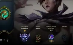 CONTA D2 SMURF MMR ÓTIMO