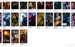ELOSTAR: 77 CAMPEÕES - 64 SKINS - GOLD 5
