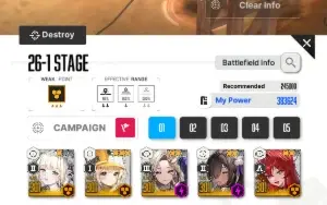Conta Nikke Goddess of Victory mid-late game