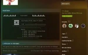 Conta Supremo - 940 Horas De Cs - Lvl 23 Steam - 1 Medalha