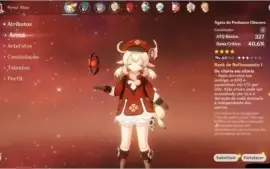 GENSHIN IMPACT - AR34 - KLEE + DILUC  5*