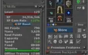 ED lvl 129 ml 65+5 + RP lvl 39 skill 91+2 BELOBRA