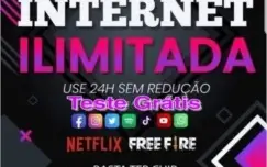 Internet Ilimitada no seu celular