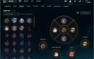 Conta unranked com 2 skins e 25 champs (Ex bronze 4)