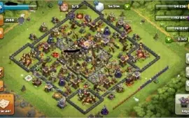 Vendo conta Clash of Clans CV11 +3000 gemas, troca nome disp
