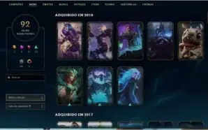 Conta League of Legends