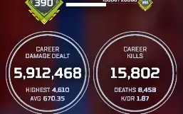 Conta Apex Legends Herança 4k de dano 20bomb 1950coins Mestr