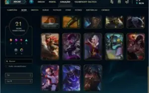 CONTA GOLD 2 / LVL 171 / SKINS / CAMPEÕES+++