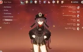Hu tao + Báculo + Kazuha + 3 T5