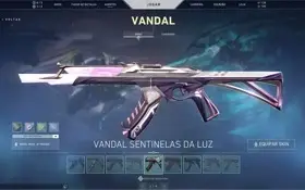 Conta Valo com + de 1500 reais em skin (Faca e Vandal RGX)