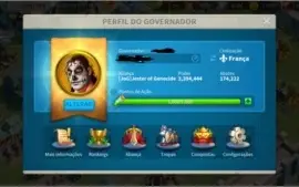 Rise Of Kingdoms - Acc 4m - Vip 7 - 11k Gemas
