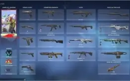 Conta com 5,4K de VP'S + Muitas Skins