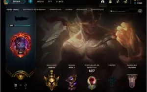 Conta do lol muito boa