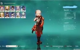 Kazuha + Lança de Jade Primitiva