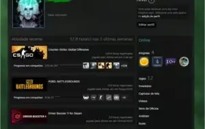 CS:GO PRIME: STEAM 5 ANOS / 8 MEDALHAS / 468 WINS / 1874HRs