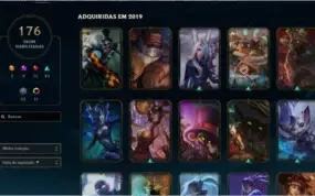 Conta lol Diamante 4/ 176 skins