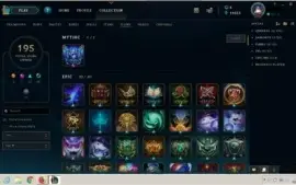 Conta LoL lvl 114 Plat2 ex D3 - ALL Champs , 136 Skins