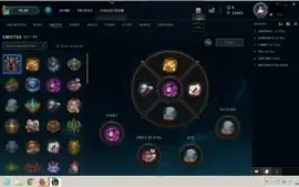 Conta LoL lvl 114 Plat2 ex D3 - ALL Champs , 136 Skins