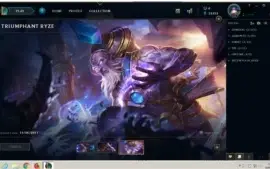 Conta LoL lvl 114 Plat2 ex D3 - ALL Champs , 136 Skins