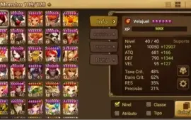 Conta Summoners War C3 Global PVE 100%