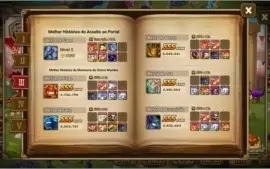 Conta Summoners War C3 Global PVE 100%
