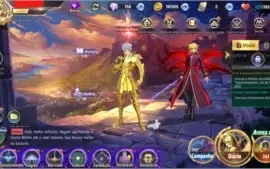 Conta Saint Seiya Awakening Lv 45 Server A-8 Gemini +26 S