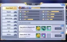 Conta Saint Seiya Awakening Lv 45 Server A-8 Gemini +26 S