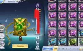 Conta Saint Seiya Awakening Lv 45 Server A-8 Gemini +26 S