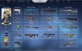 CONTA VALORANT COM MUITAS SKINS - OURO 3