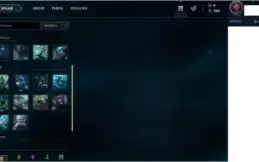 Conta de lol/ platina 5/ lvl 35