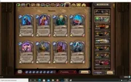 conta Heartstone, muitas lendarias, aventuras e 12k de pó