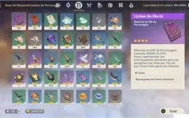 CONTA AR45 COM VENTI+KEQING+JEAN+ ARMA 5*