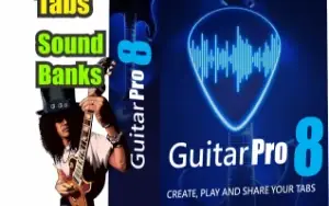 GUITAR PRO 8 com Soundbanks + 230 Mil Tablaturas Completo