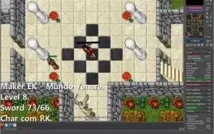 Vendo RP Tibia Global Mundo Yanara Lvl 47, com Maker EK.