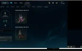 conta lol p5 varias skins e chaps dentre elas uma ultmate.