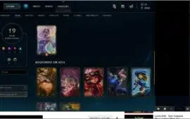 conta lol p5 varias skins e chaps dentre elas uma ultmate.