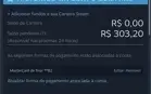 Conta Steam com 300 reais na carteira