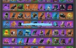 conta fortnite temporadas 4-11 completas + salve o mundo