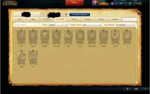 Conta League of Legends Ouro V BR/    121 Campeões,45 skins
