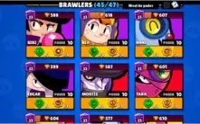 Conta Brawl Stars - 26.000 troféus - 45/47 brawlers