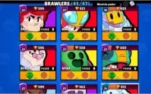 Conta Brawl Stars - 26.000 troféus - 45/47 brawlers