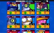 Conta Brawl Stars - 26.000 troféus - 45/47 brawlers